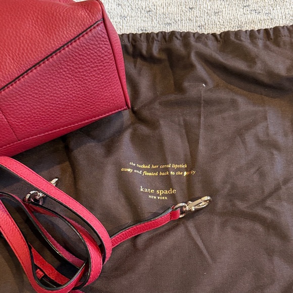Kate Spade Cherry Red Satchel